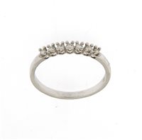 Anello Soranzo Gioielli Donna Fedina/Riviera in Oro bianco Diamante 0.18 Ct NP10122525 - NP10122525